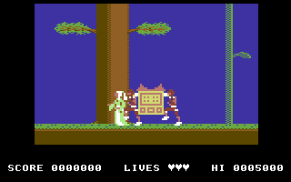 Legend of Kage screenshot 4 for Commodore 64